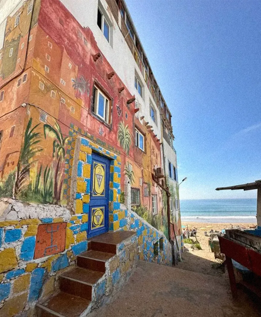 taghazout bay in Morocco